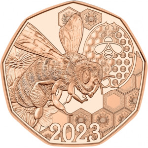 5 Евро Австрия Танец Пчел (2023 года)